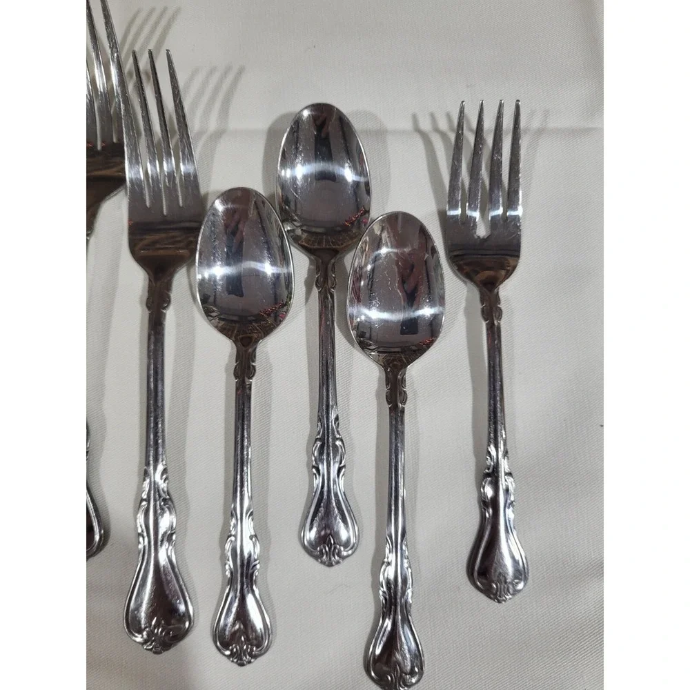 CAMBRIDGE Stainless Flatware JESSICA 8 Piece